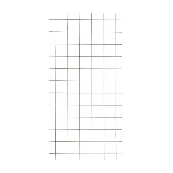 Spaljé PLUS Stål 90x180 cm Rostig - för Utomhus & Balkong