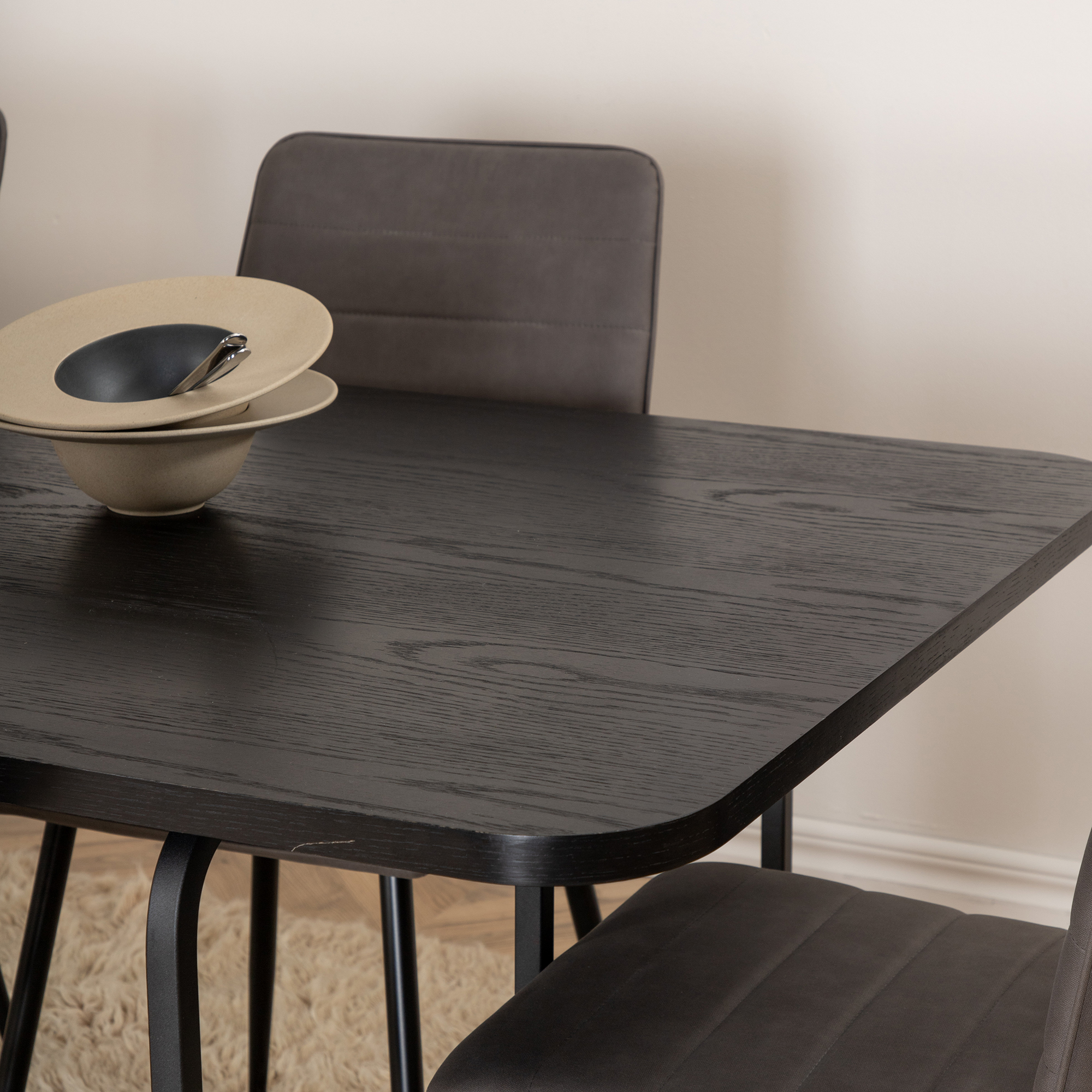 Matgrupp Venture Home Chicago med 6 Walerina Stolar