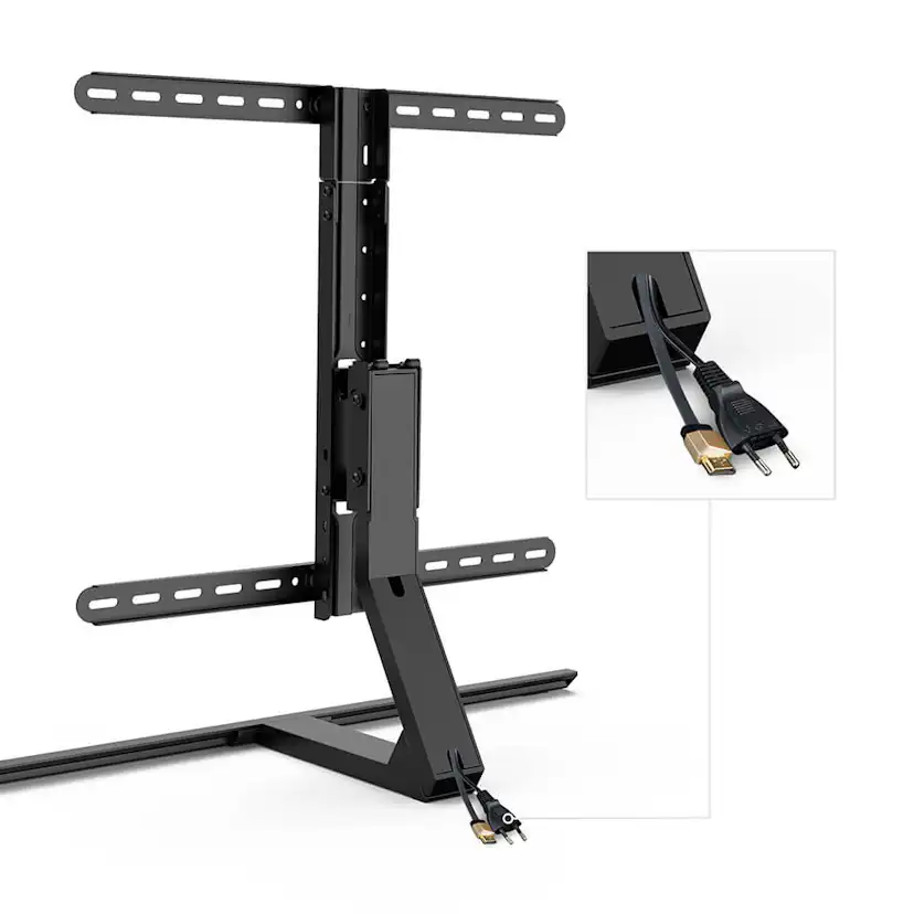 TV-stativ Hama Upp Till 65 tum Svart 200 x 200 Upp Till 600 x 400