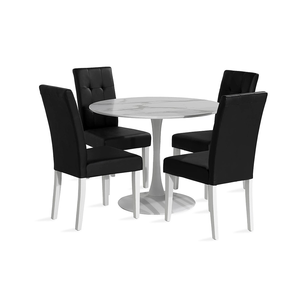 Matgrupp Scandinavian Choice Caitly med 4 Viktor Stolar