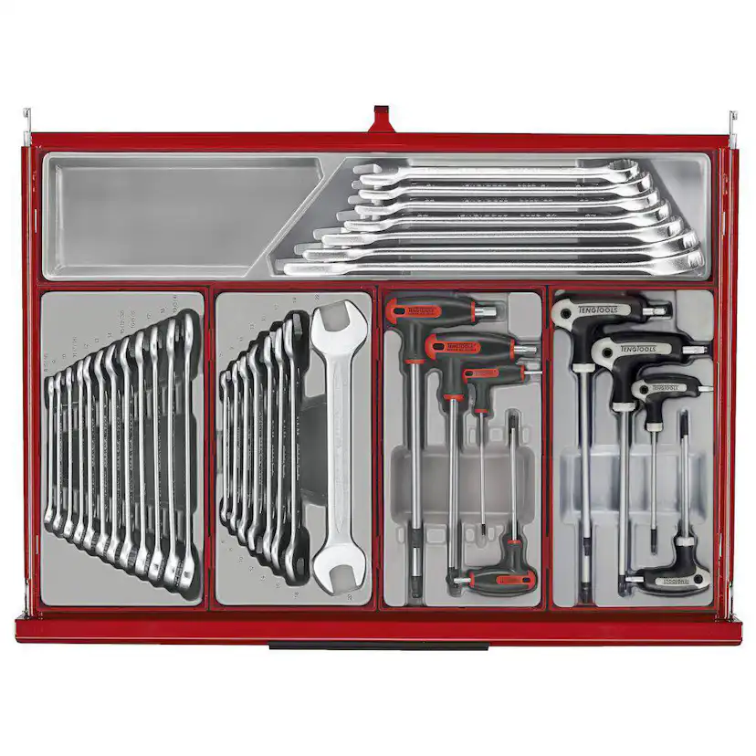 Verktygsset Teng Tools 628 -Delar
