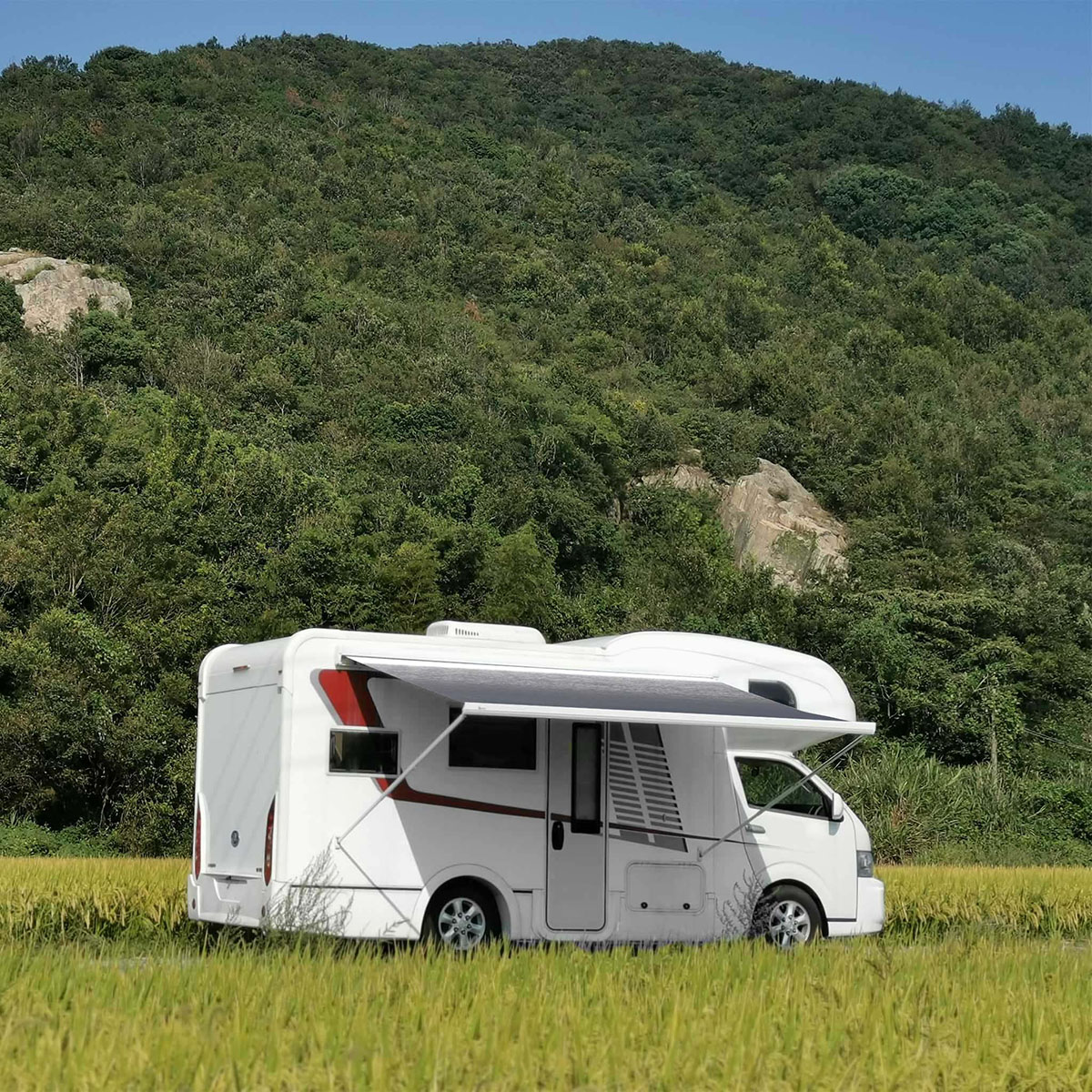 Markis Lyfco Väggmonterad För Husbil & Plåtis