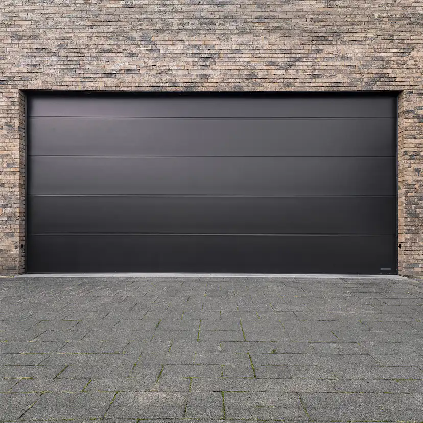 Garageport Nordic Home 275 x 212 cm Svart