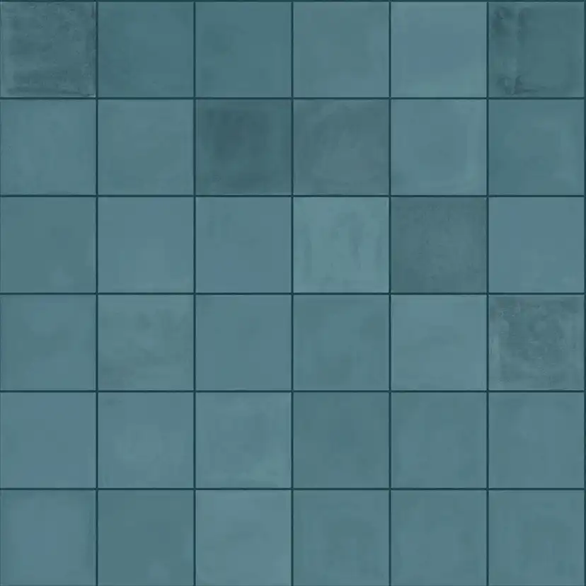 Klinker Marazzi Group D Segni Blend Azzuro Blå 10x10 cm