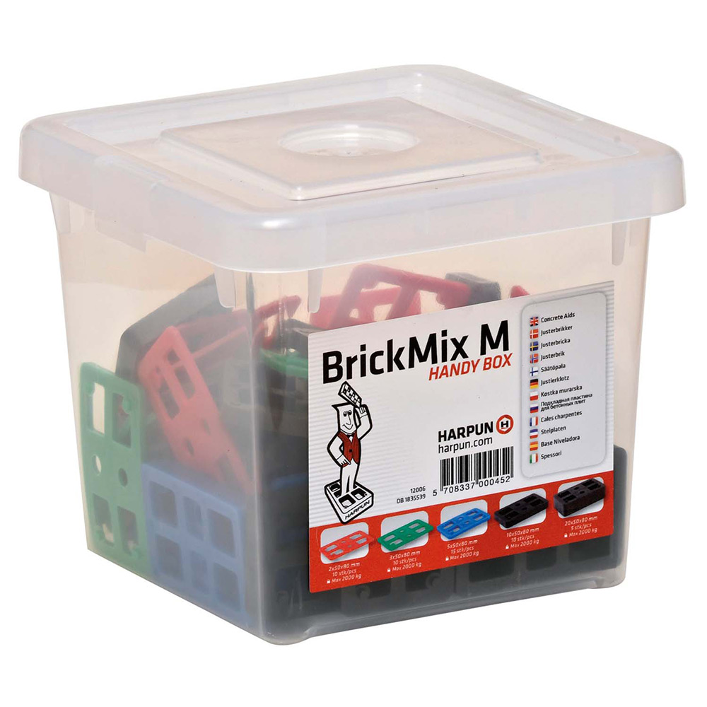Justerbricka Harpun Brickmix 50 st