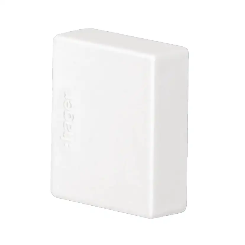 Ändstycke till Matarkanal Hager LF/LFH 20 x 20 mm Halogenfri Vit RAL 9016
