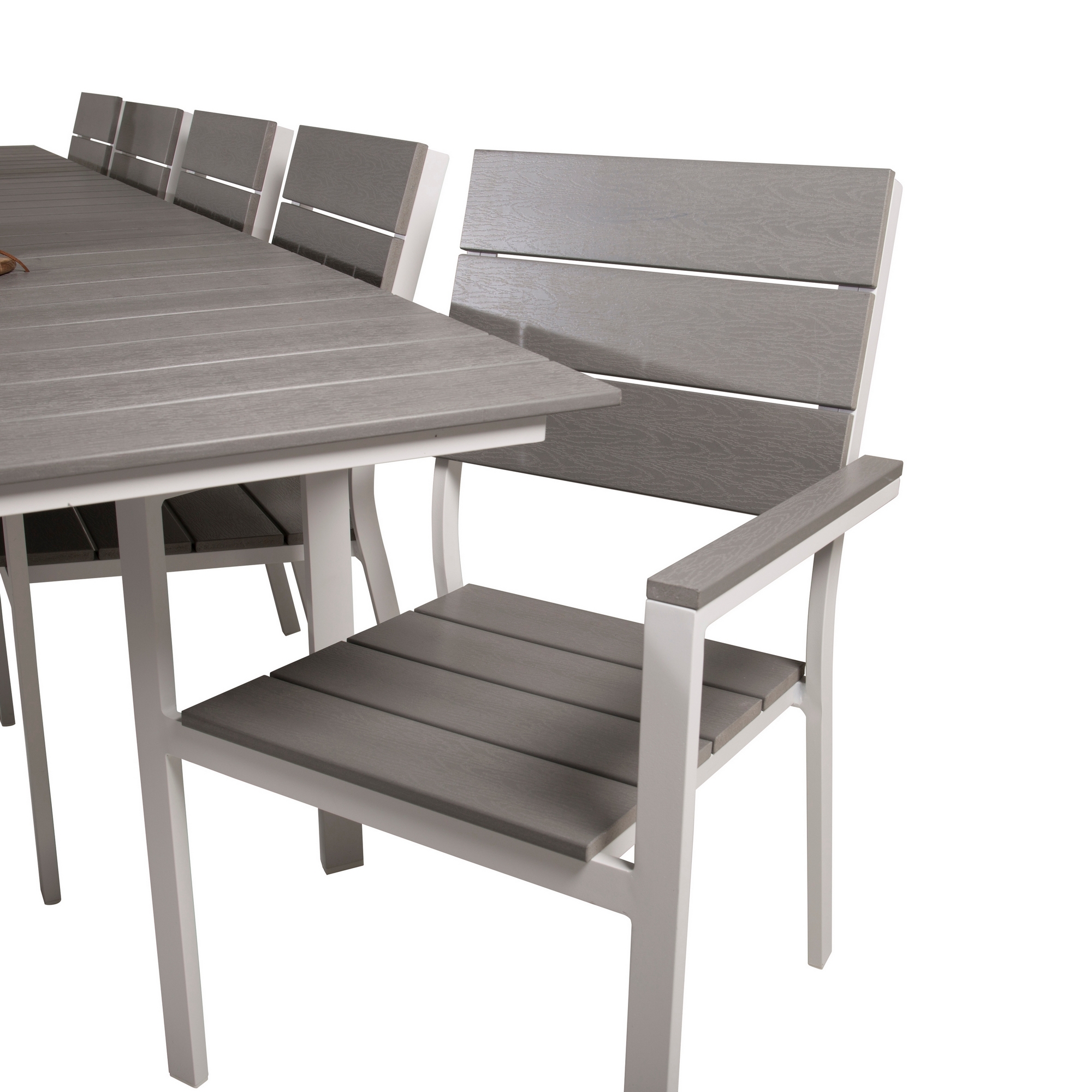 Matgrupp Venture Home Lova 224/324 med 10 Lova Matstolar