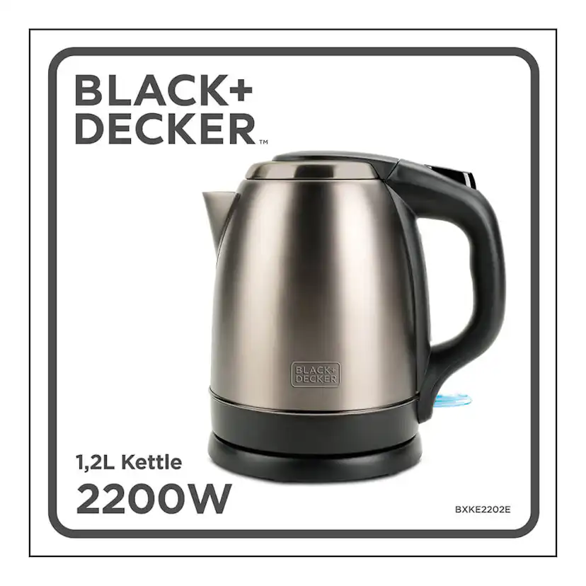Vattenkokare Black+Decker Tekokare 1,2L med Automatisk Avstängning