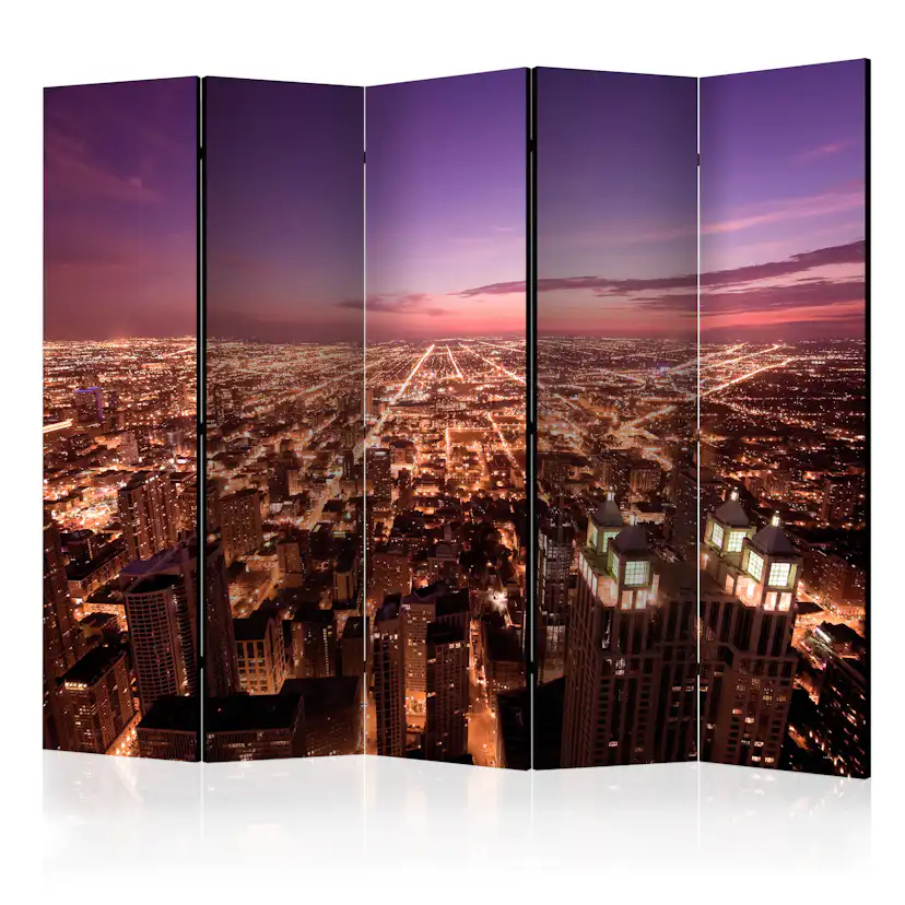 Rumsavdelare Skärmvägg Arkiio Chicago Panorama II 225x172 cm