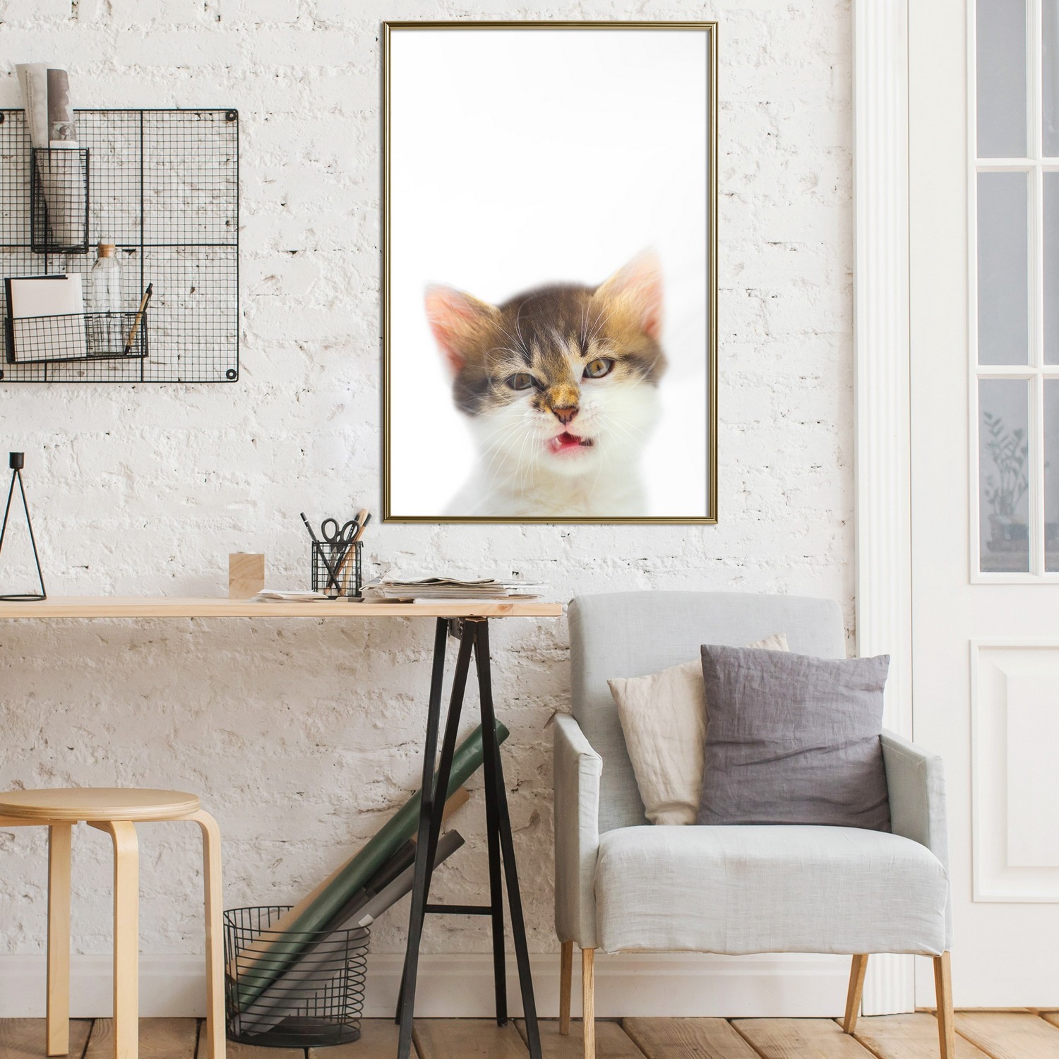 Poster Artgeist Affisch Vexed Cat