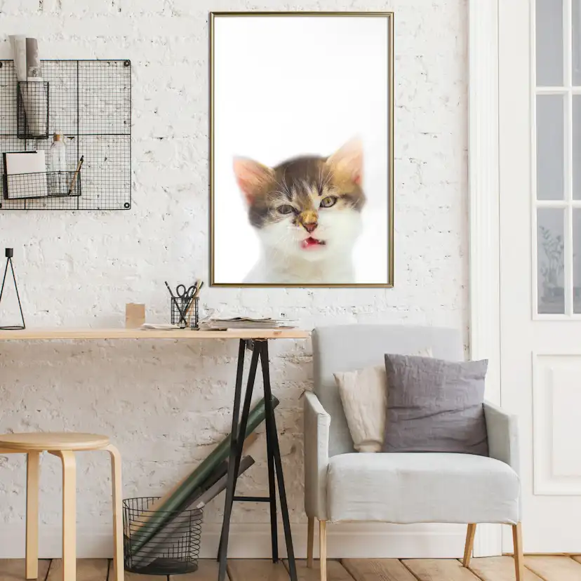 Poster Artgeist Affisch Vexed Cat