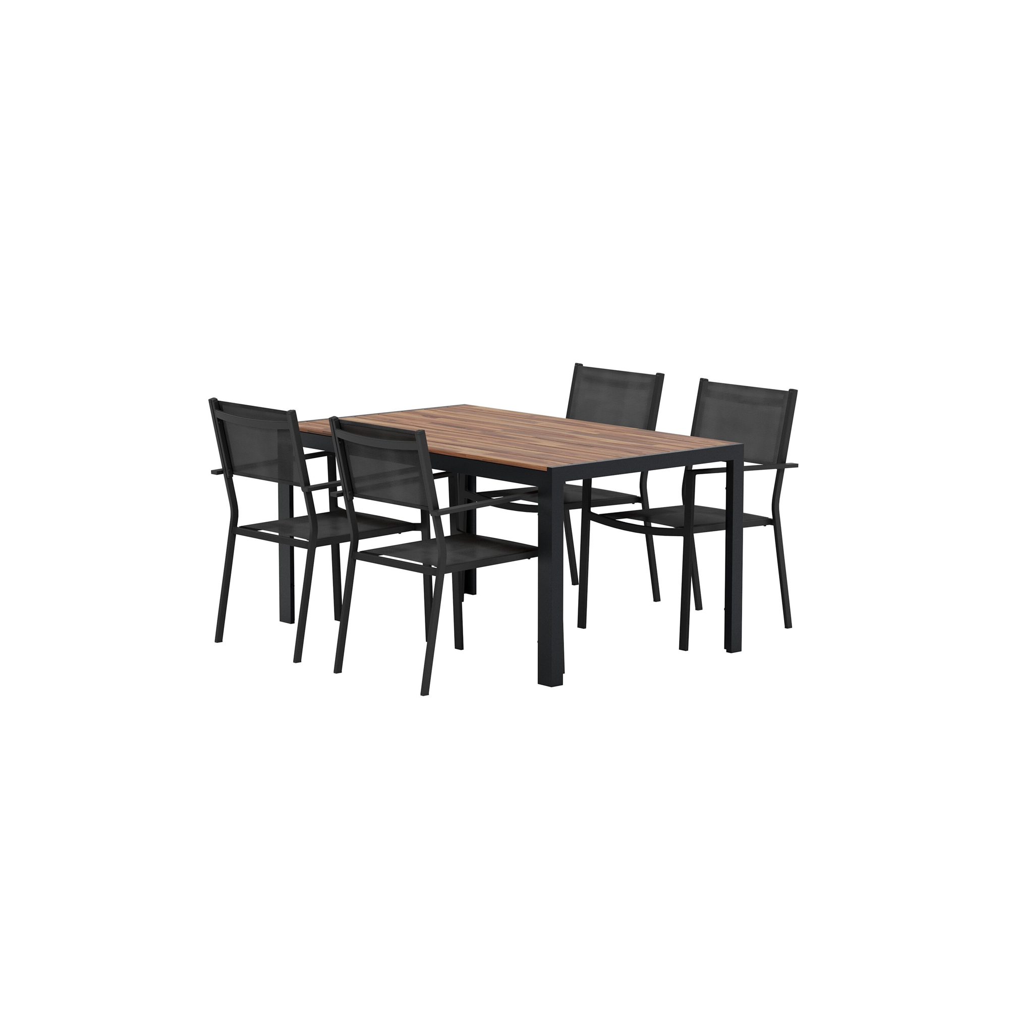 Matgrupp Utomhus Venture Home Break 90x150 cm med 4 st Copacabana Trädgårdsstolar