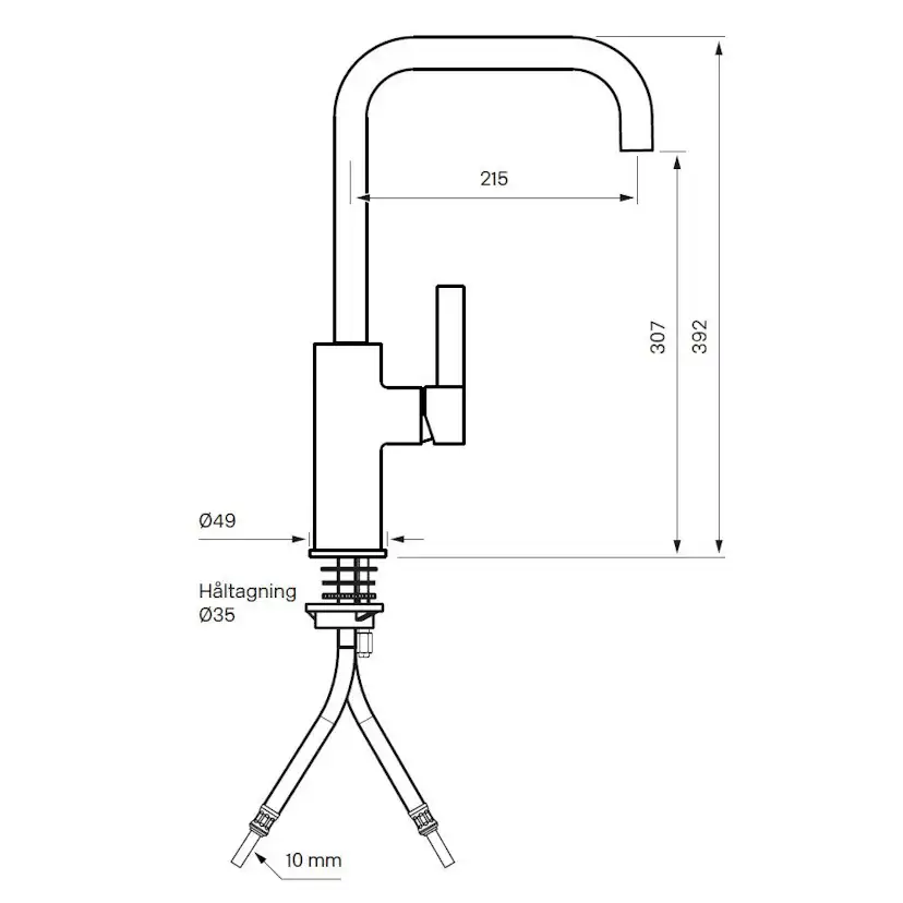 Köksblandare Tapwell Arman ARM980