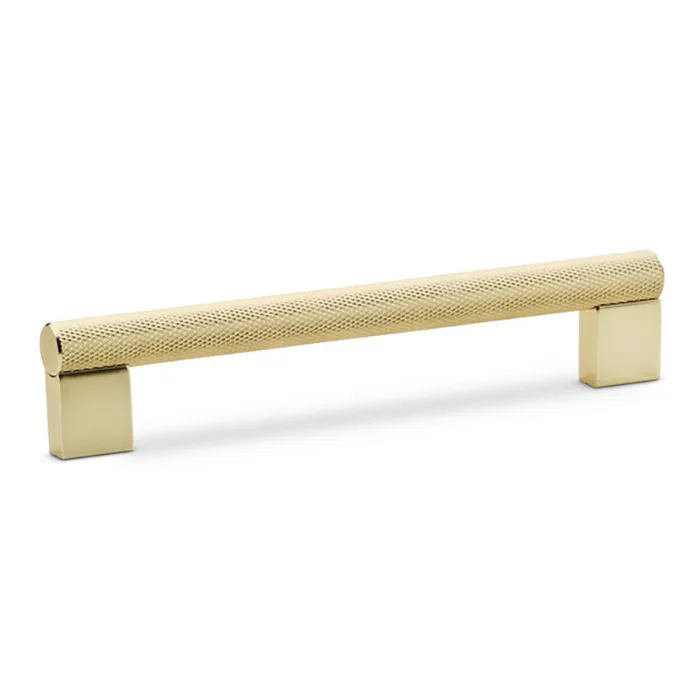 Kökshandtag Habo Selma Mässing, 128mm