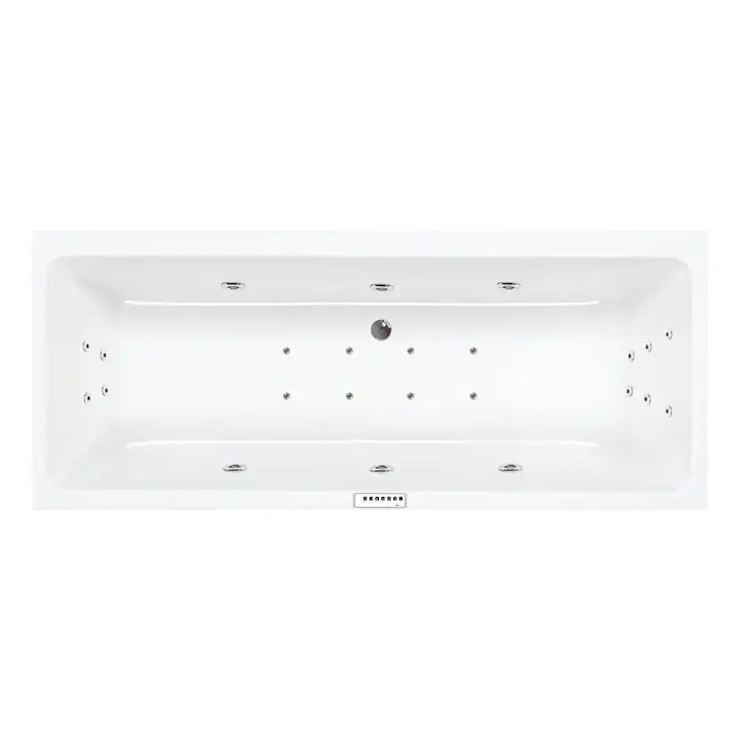 Massagesystem 2 + Underhållsvärmare 1,5kW + Led-belysning