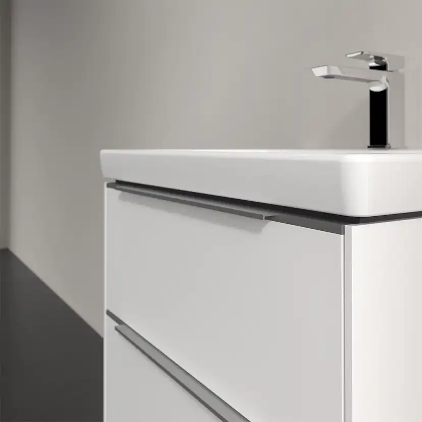 Tvättställsskåp Villeroy & Boch Subway 3.0 med 2 Lådor