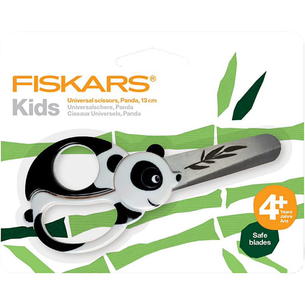 Barnsax Fiskars med Djurmotiv Panda L: 13 cm 1 St