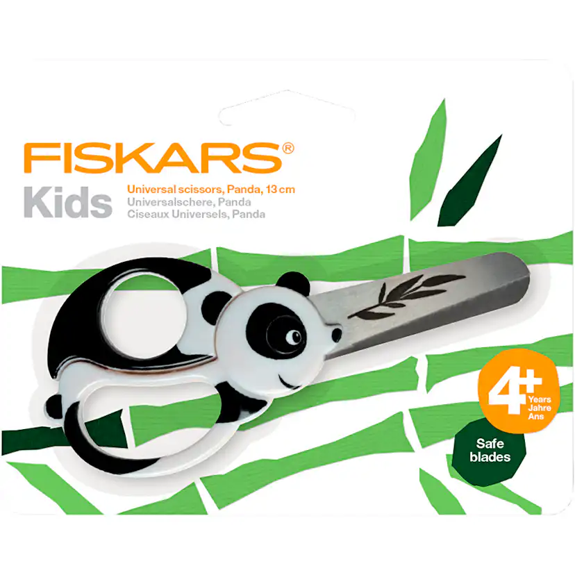 Barnsax Fiskars med Djurmotiv Panda L: 13 cm 1 St
