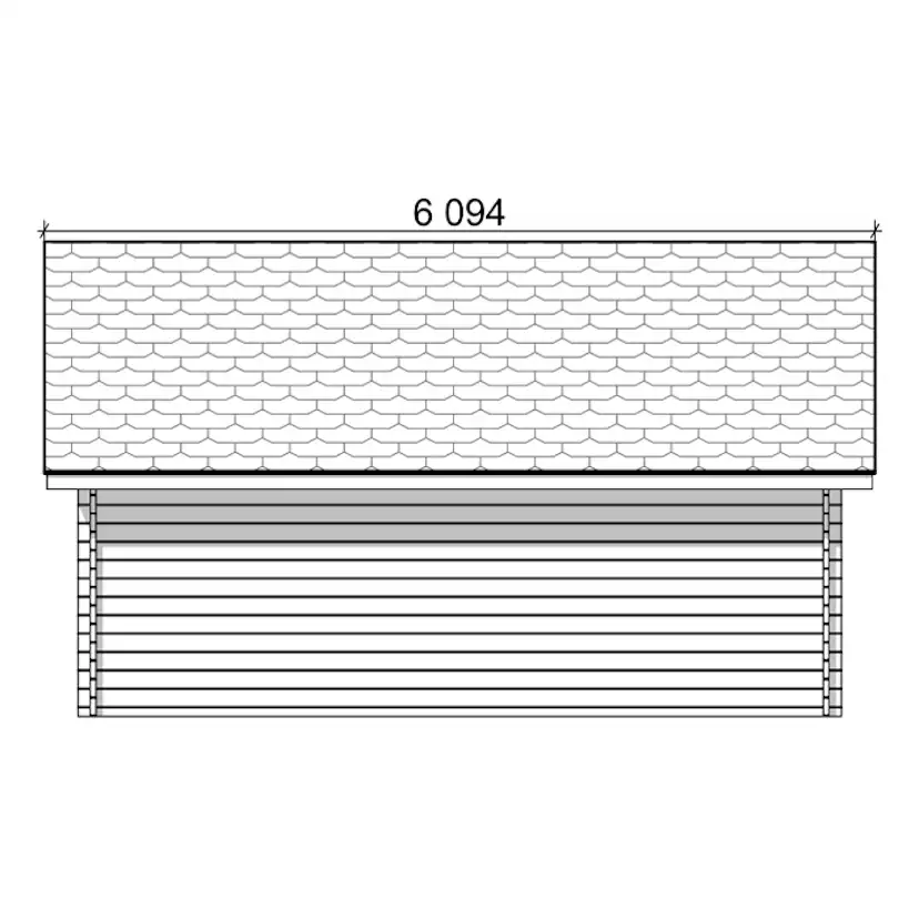 Garage LP Garden AT22L (22 m²)