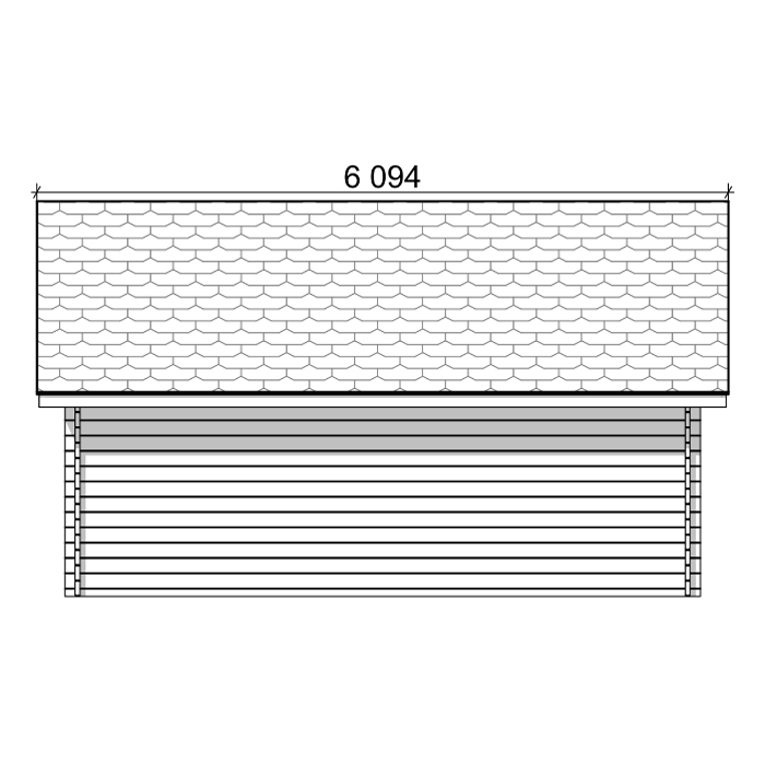 Garage LP Garden AT22L (22 m²)