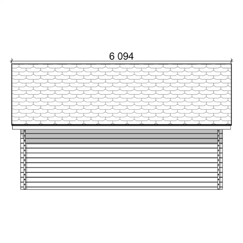 Garage LP Garden AT22L (22 m²)