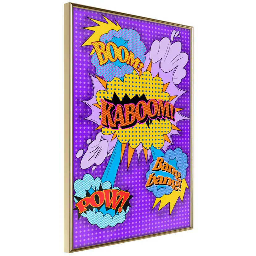 Poster Artgeist Affisch Kaboom!
