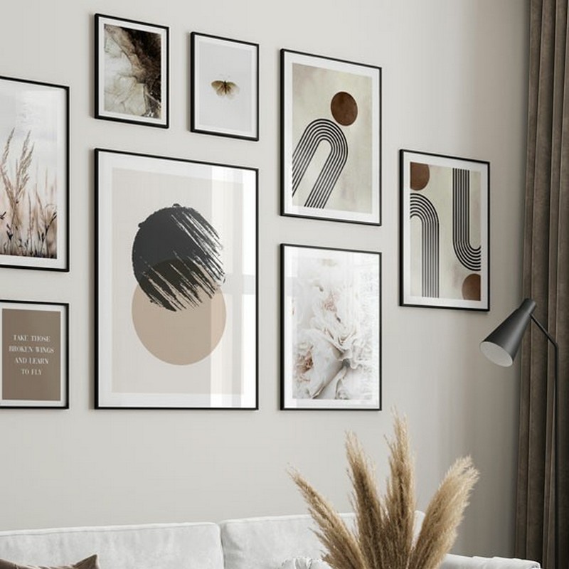 Poster Gallerix Layered Abstract No3