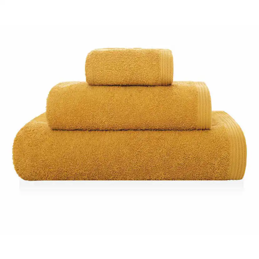 Handduk New plus Pale gold 50x100 cm Gul, 100x50 cm