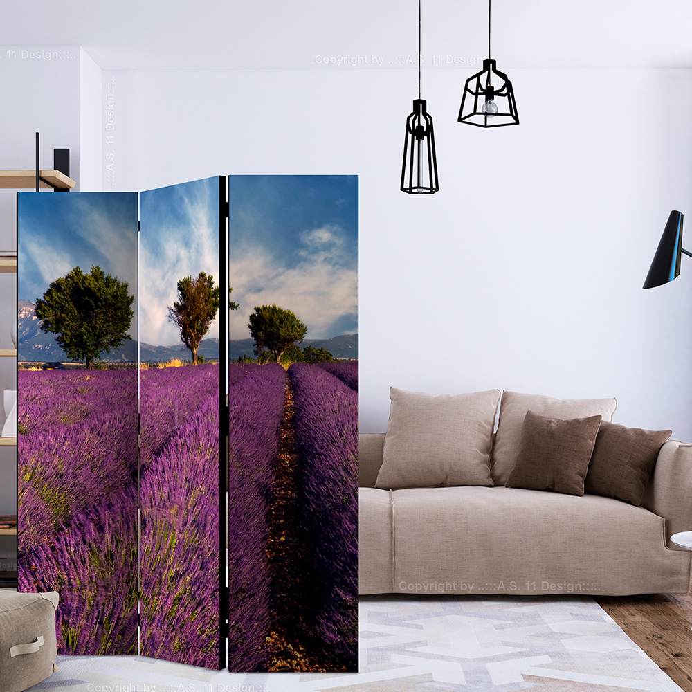 Rumsavdelare Skärmvägg Arkiio Lavender Field In Provence France 135x172 cm