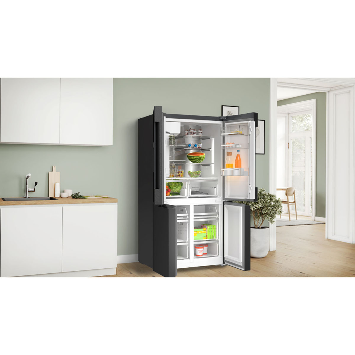 Kyl/Frys Bosch KFI96AXEA Serie 6 French door