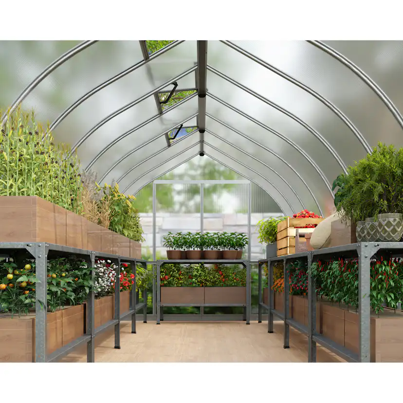 Tunnelväxthus Canopia Kivik 14,7 m²