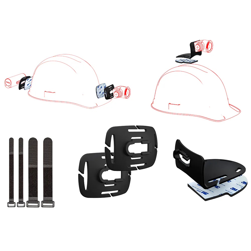 Hjälmfästekit Ledlenser H5R, H7R, H15R Work & H5 Core