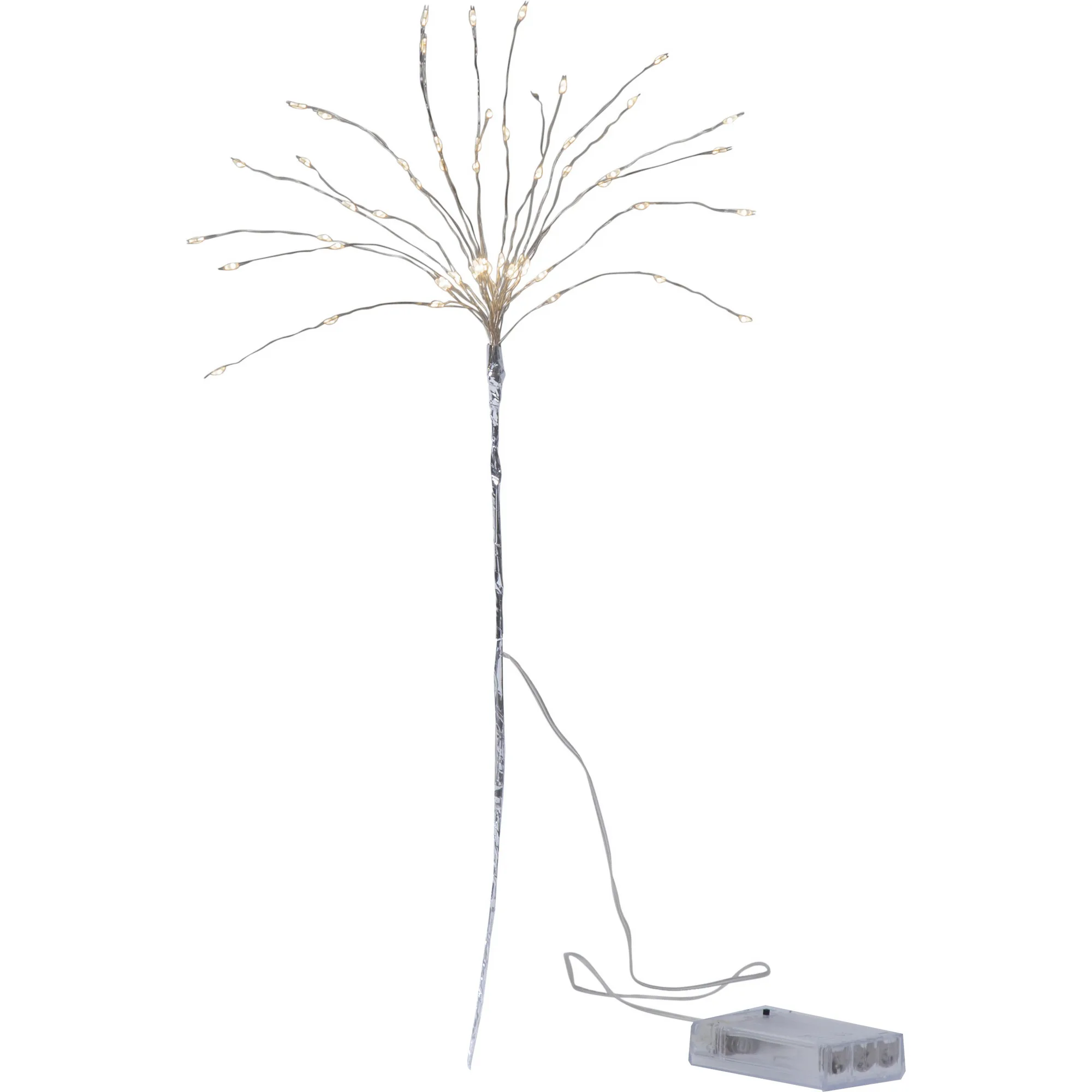 DekorationskvistFirework Kallvit/Silver