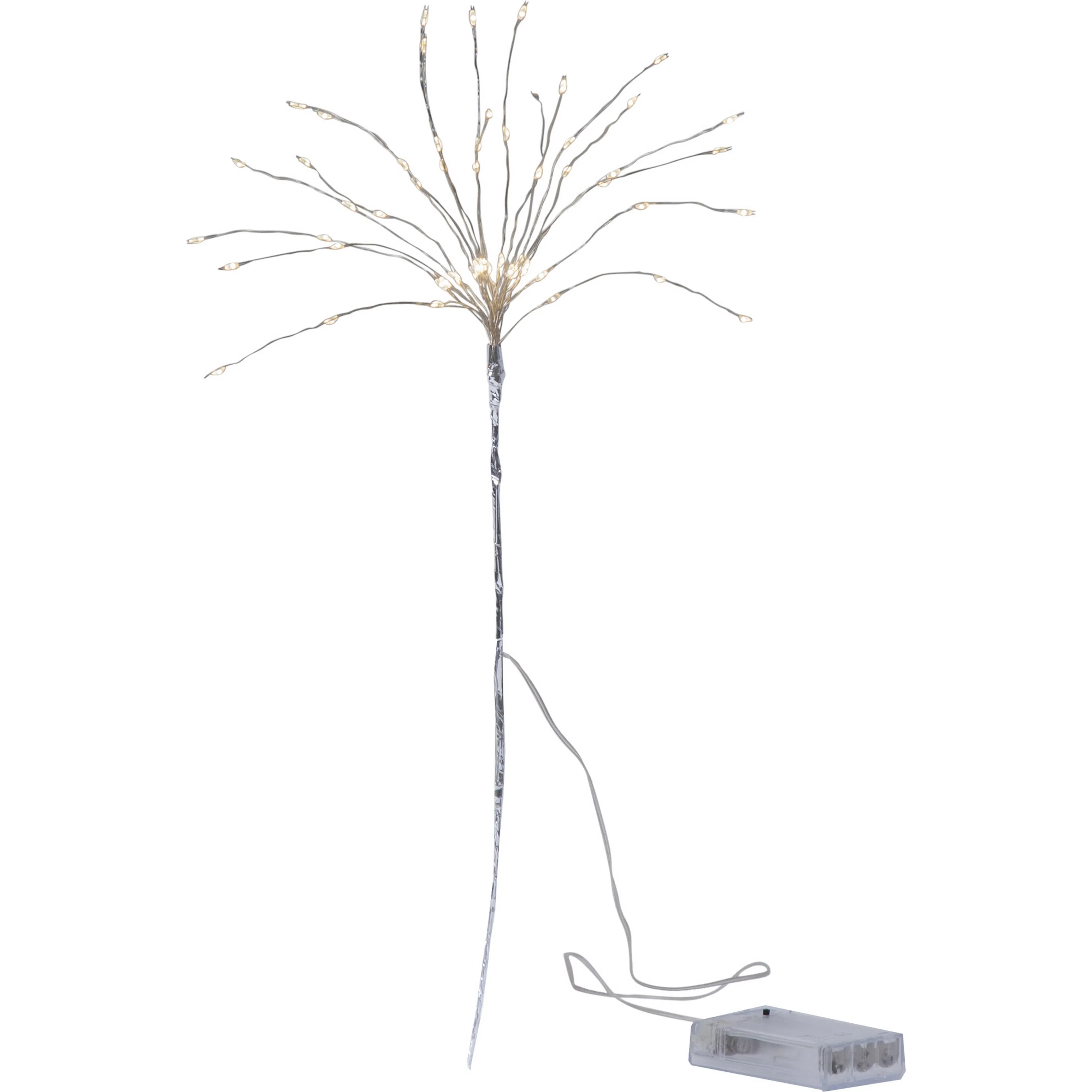 DekorationskvistFirework Kallvit/Silver
