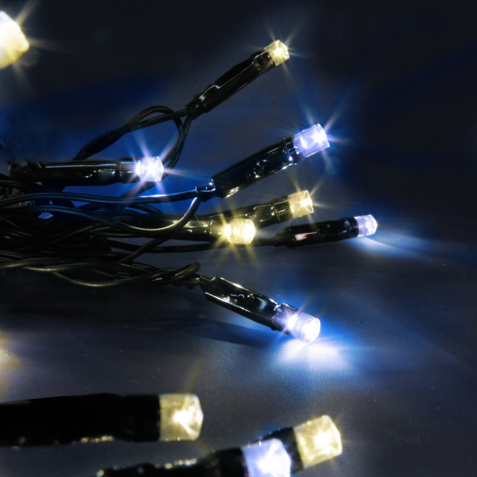 Ljusslinga Star Trading Serie LED Svart