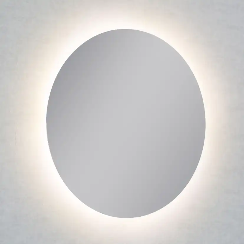 Spegel Vidi Moon Rund med LED-belysning