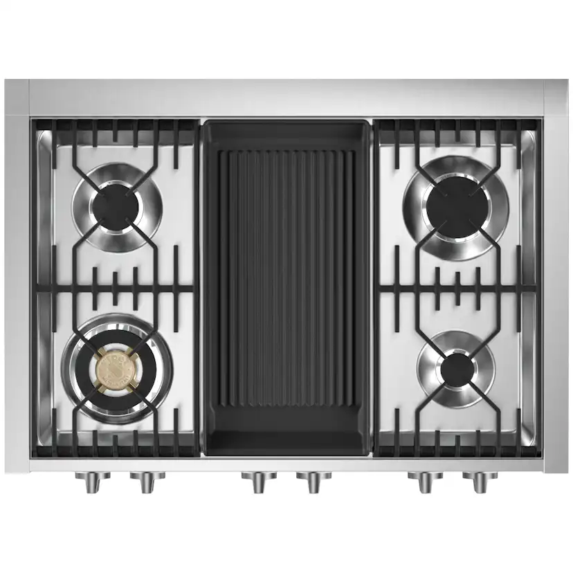 Gasolspis Steel Genesi Combi-Steam 100cm Rostfri med Två Ugnar
