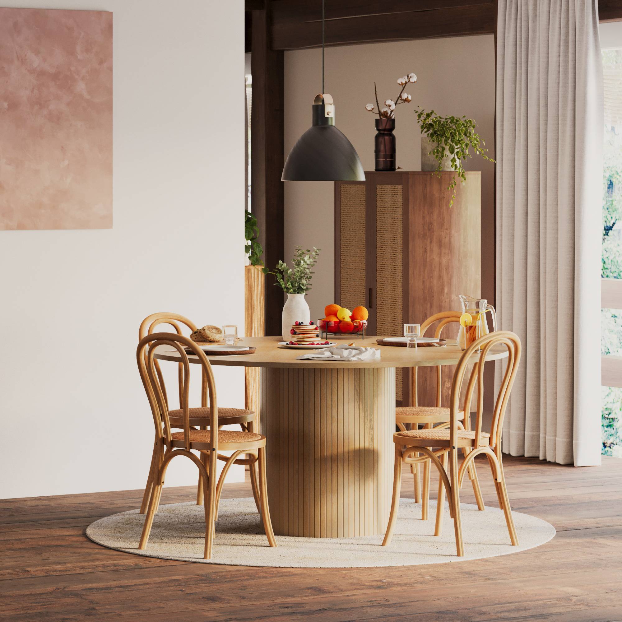 Matbord In Living Kopparbo Ø150 cm