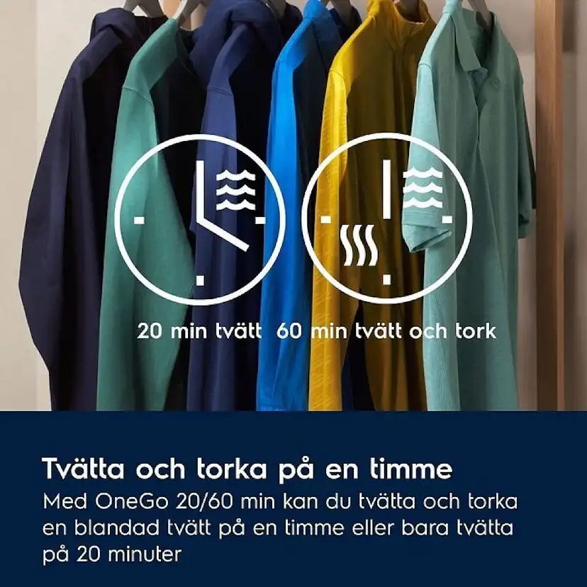 Kombi tvätt/tork Electrolux EWI754LY6Q