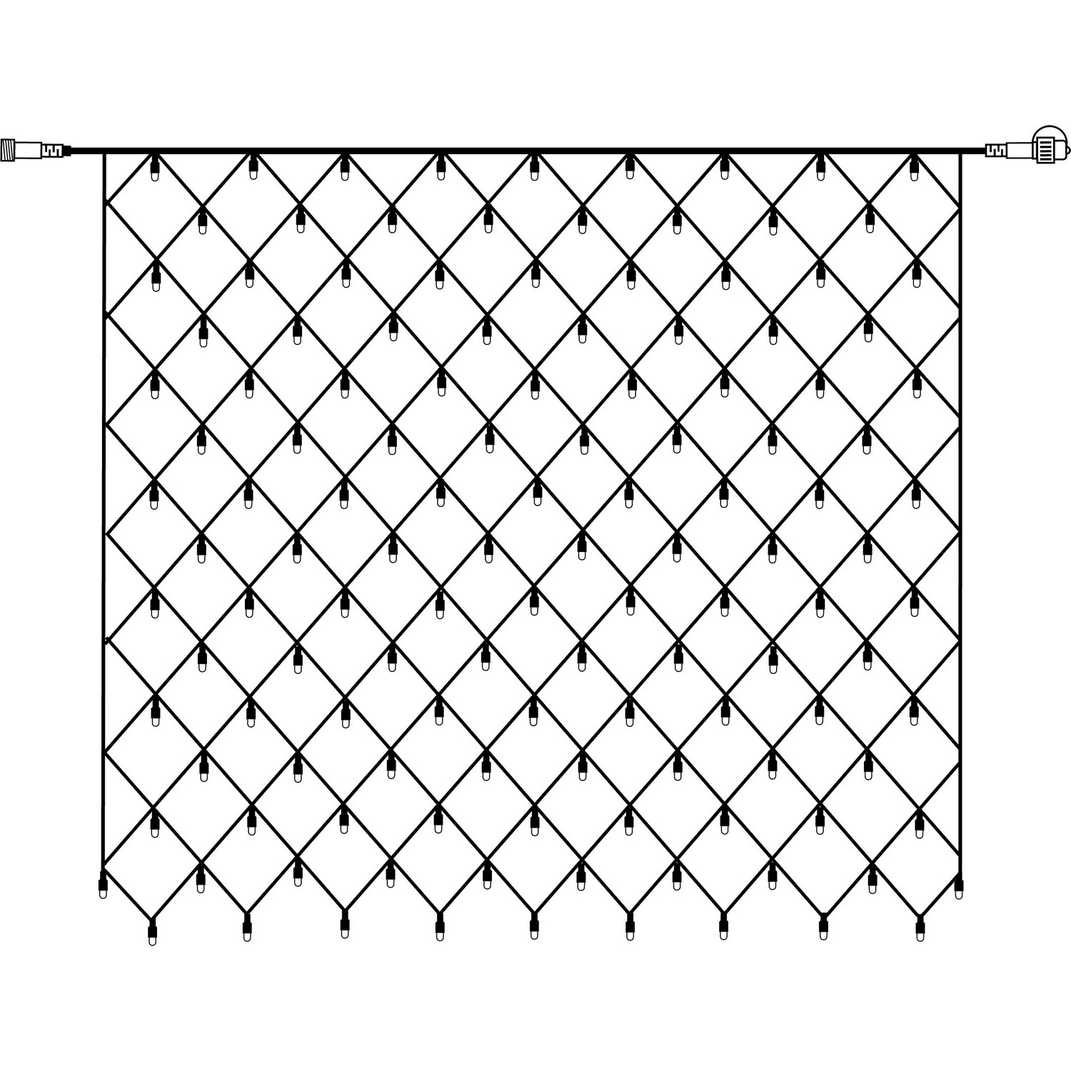 Ljusnät Star Trading Extra System LED 192L