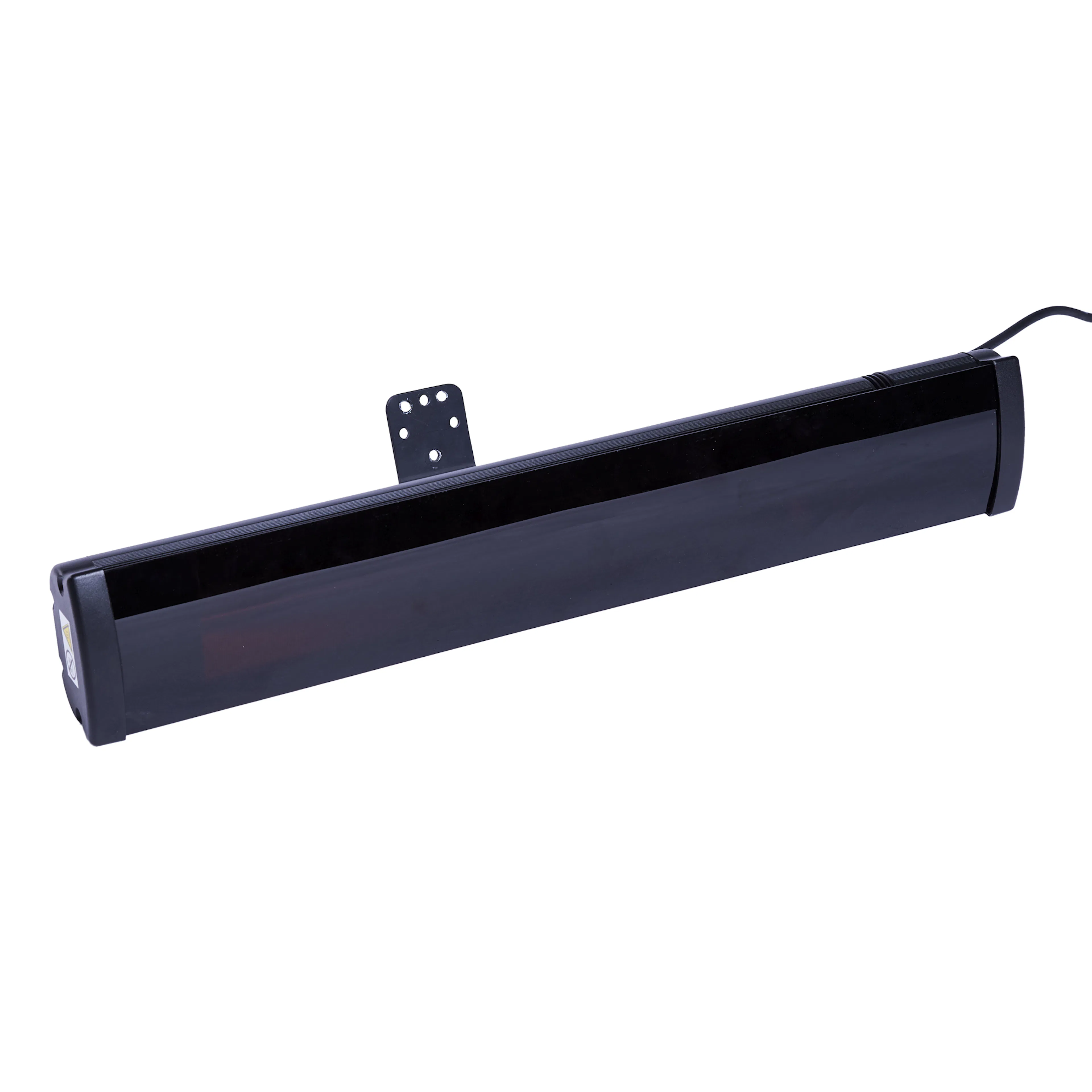 Terrassvärmare Heat1 Eco Pro-Line Svart 2000W Glasfront