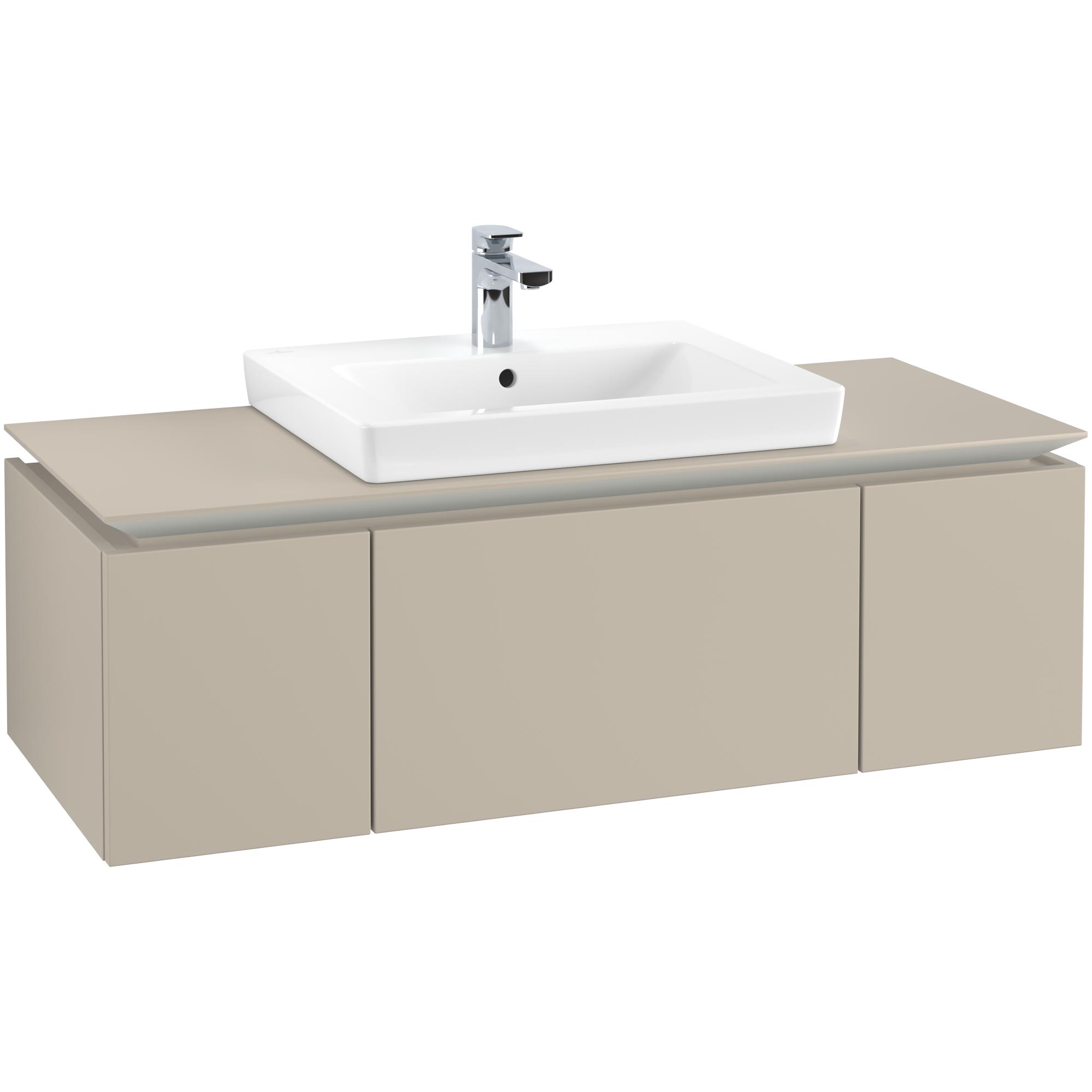 Tvättställsskåp Villeroy & Boch Legato Kompakt med 3 Lådor för Tvättställ
