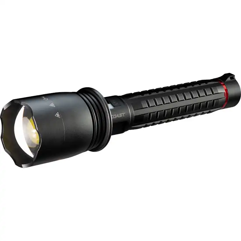 Uppladdningsbar Coast XP80R Ficklampa med PowerIQ Real-time Display 15000 Lumen