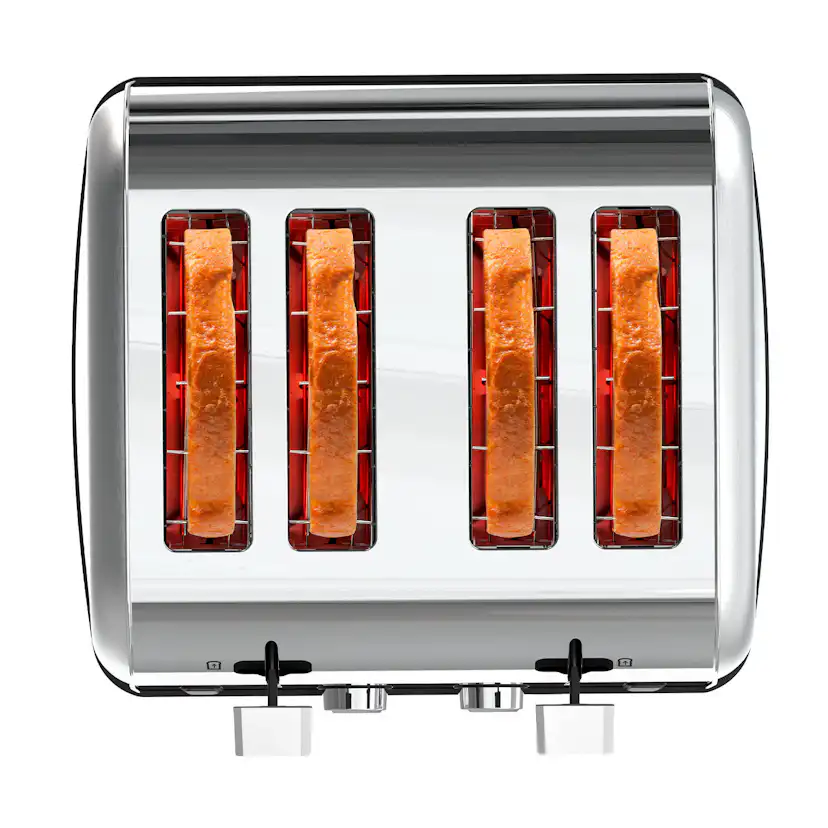 Brödrost Taurus Fyra Slot Vintage Four