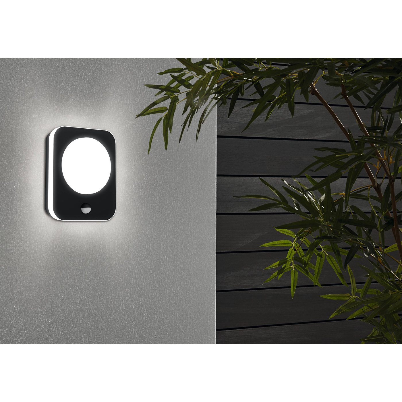 Vägglampa Utebelysning Eglo Madriz med Sensor