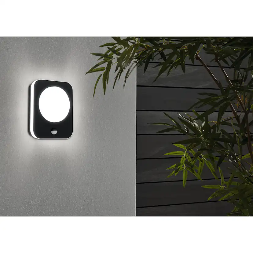 Vägglampa Utebelysning Eglo Madriz med Sensor