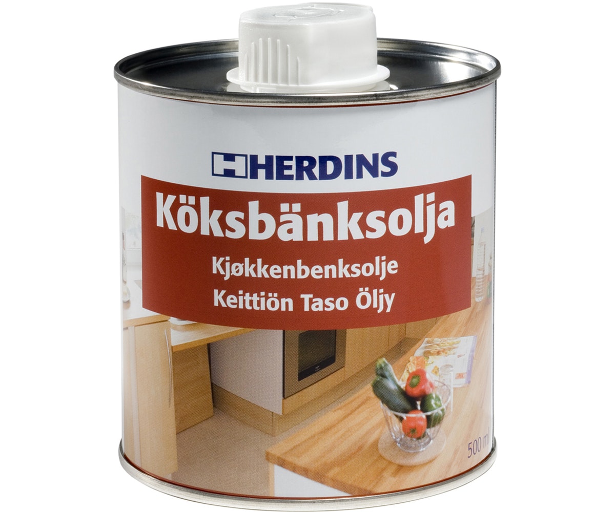 Köksbänksolja Herdins 0,5 l