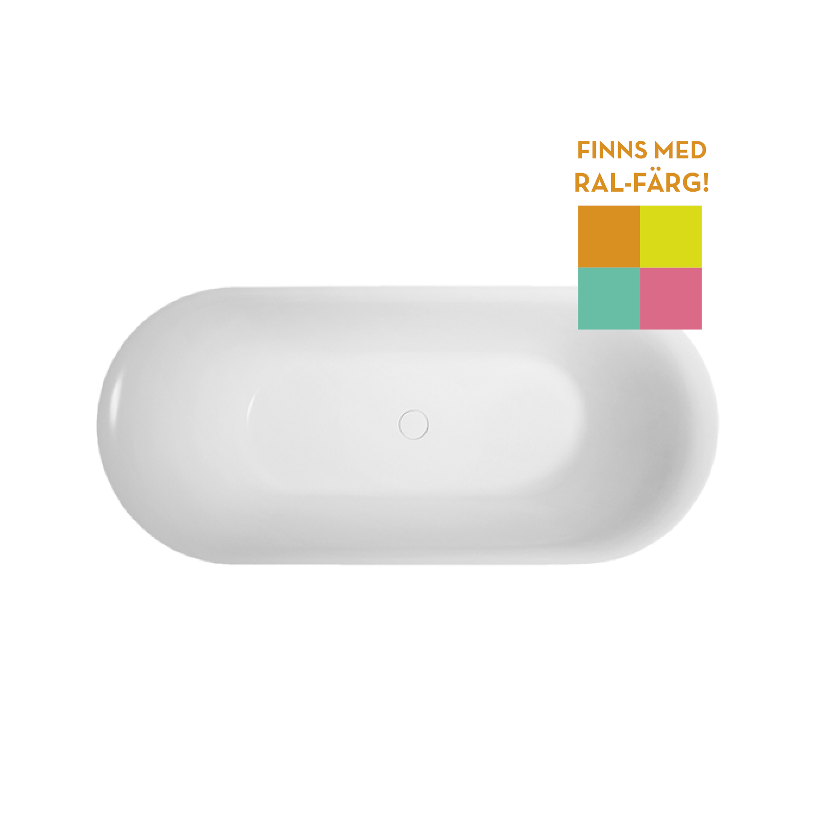 Badkar Swebad Ystad Solid Surface
