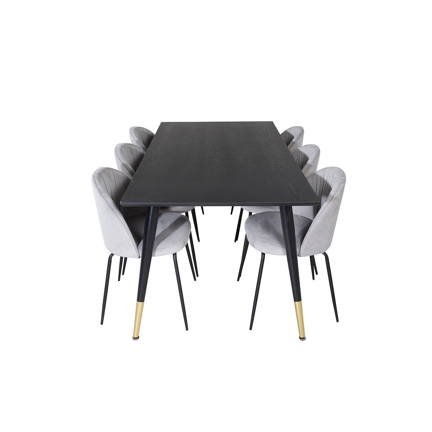 Matgrupp Venture Home Disa med 6 Wrigley Stolar