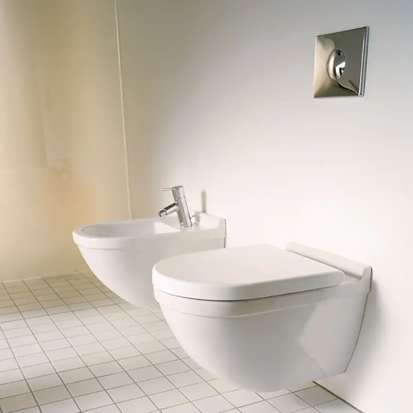 Vägghängd Toalettstol Duravit Starck 3 Rimless
